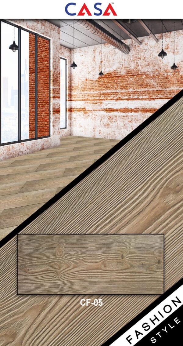 Casa Wooden Flooring Laminate Series 8.3MM Thickness  – Model – CF05 – Golden Grove Colour – 10 pcs Box- 26sqft