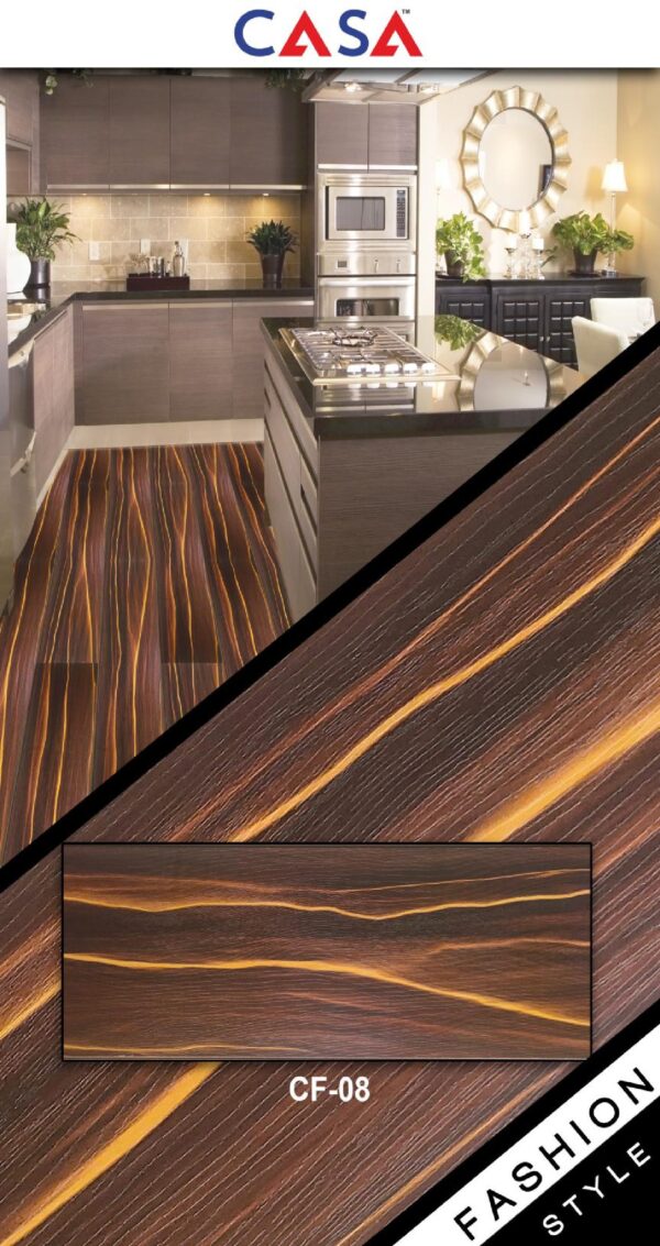 Casa Wooden Flooring Laminate Series 8.3MM Thickness  – Model – CF08 – Mocha Canyon Colour – 10 pcs Box- 26sqft (Copy)