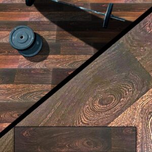 Casa Wooden Flooring Laminate Series 8.3MM Thickness  – Model – CF14 – Vintage Bark – 10 pcs Box- 26sqft