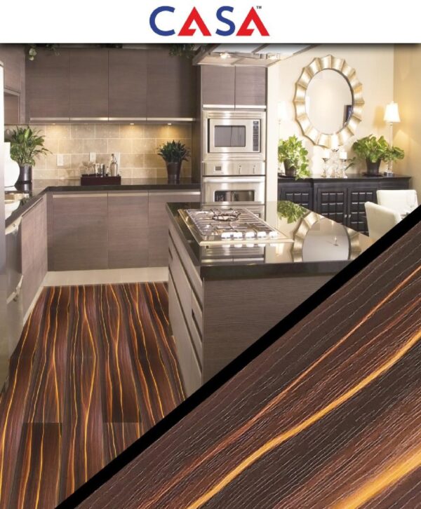 Casa Wooden Flooring Laminate Series 8.3MM Thickness  – Model – CF08 – Mocha Canyon Colour – 10 pcs Box- 26sqft (Copy) - Image 4