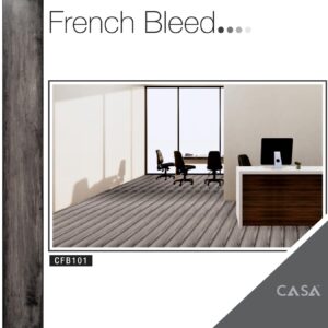 Casa Wooden Flooring ( French Bleed ) Series -8MM Thickness – Model – CFB101 Charcoal Grove Colour-10 pcs Box- 26sqft