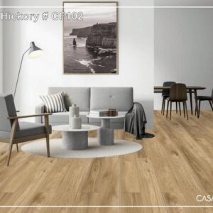 Casa Laminated Wooden Flooring Meraki Series -8MM Thickness - Model - CF102 Wild Hickory Colour-10 pcs Box- 26sqft