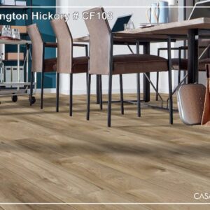 Casa Laminated Wooden Flooring Meraki Series -8MM Thickness - Model - CF103 Burlington Hickory Colour-10 pcs Box- 26sqft