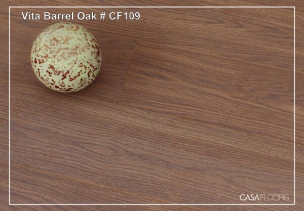 Casa Laminated Wooden Flooring Meraki Series -8MM Thickness - Model - CF109 Vita Barrel Oak-10 pcs Box- 26sqft - Image 4