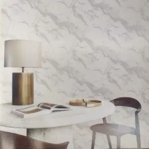 White Marble Elegance with Golden Veins – Luxury Kintsugi-Inspired Stone Surface for Timeless Home Décor