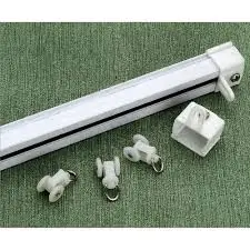 M Track Curtain Channel ( Aluminum ) With Accessories For Doors And Windows Ideal for Home And Office Use With All Accessories And Fittings